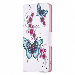 Flip Cover Samsung Galaxy M23 5G Smukke Sommerfugle