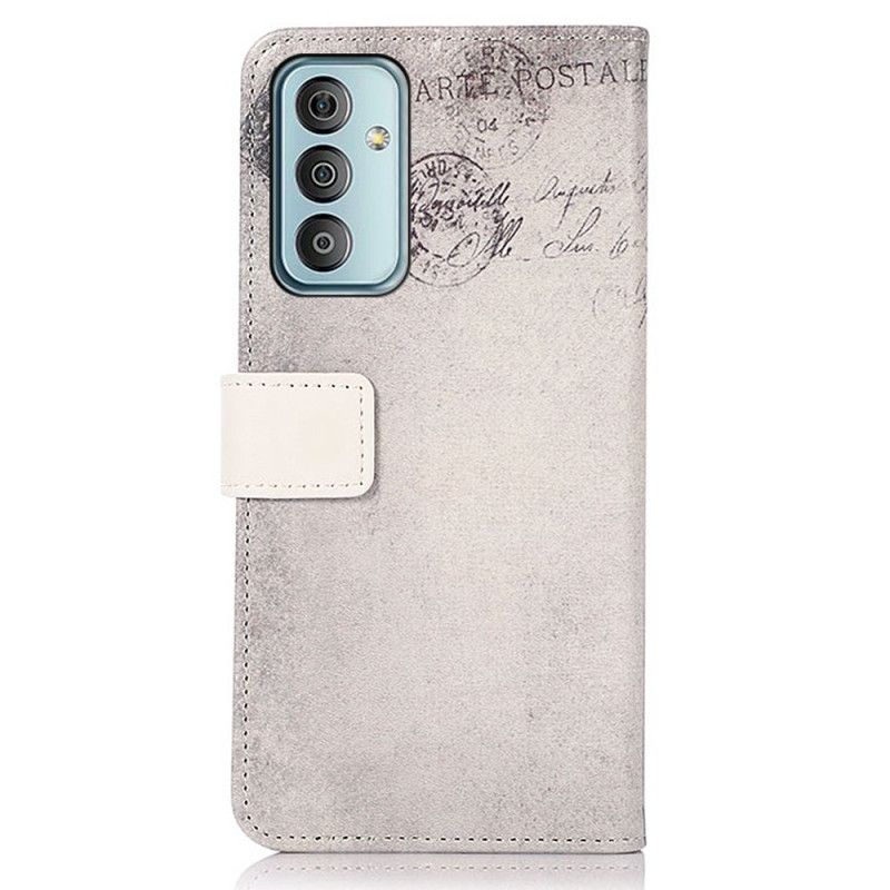 Flip Cover Samsung Galaxy M23 5G Smukt Kattemønster