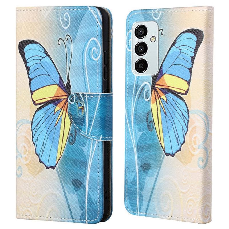 Flip Cover Samsung Galaxy M23 5G Sommerfugl