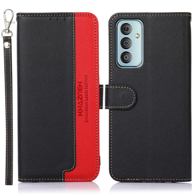 Læder Cover Samsung Galaxy M23 5G Liche Style Rfid Khazneh