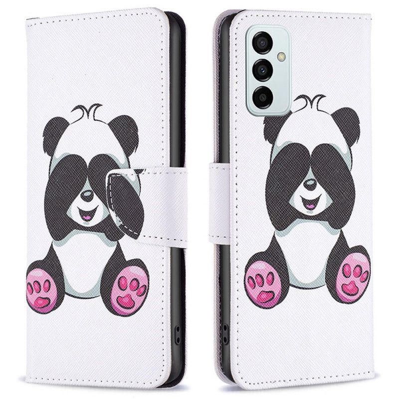 Læder Cover Samsung Galaxy M23 5G Panda