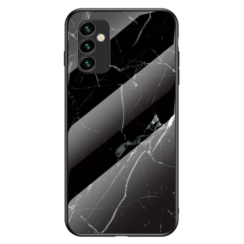 Mobilcover Samsung Galaxy M23 5G Marmorfarver Hærdet Glas