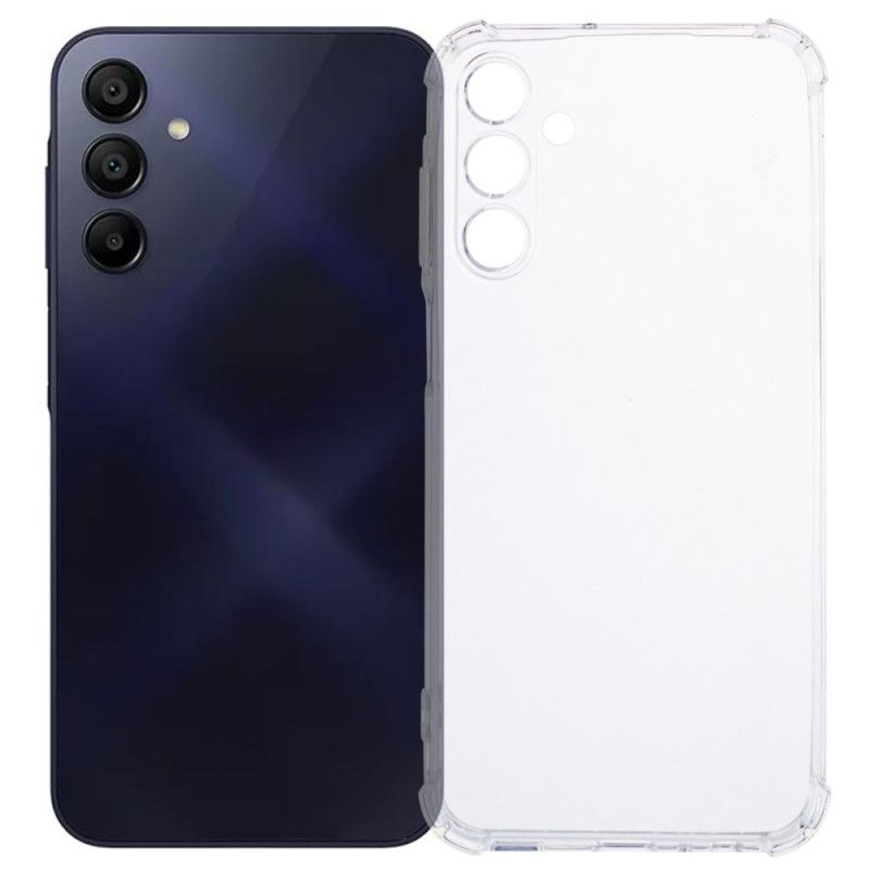 Cover Samsung Galaxy A15 Gennemsigtige Forstærkede Hjørner