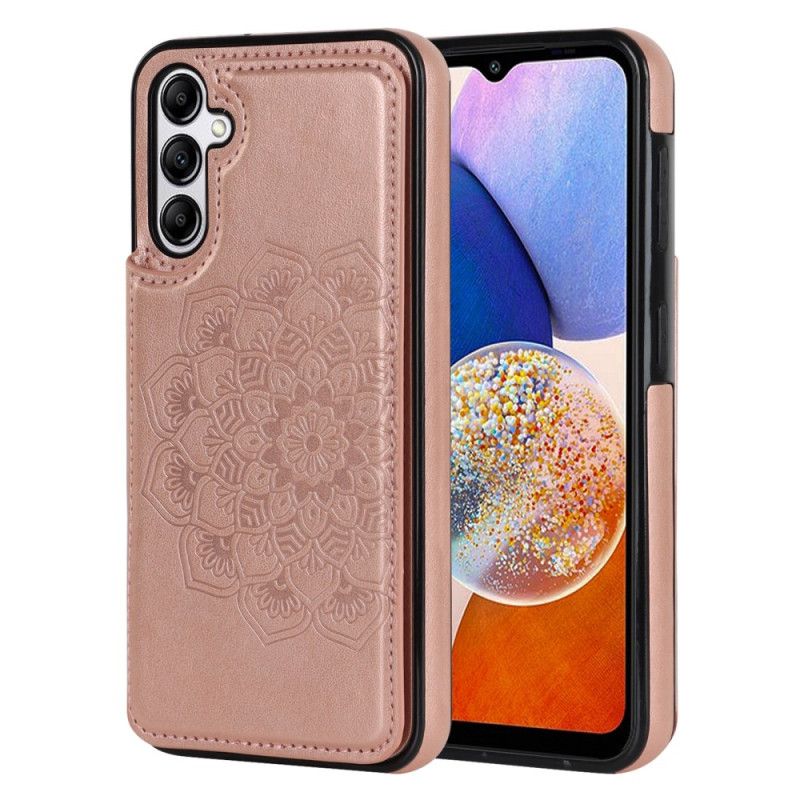 Cover Samsung Galaxy A15 Mandala Mønster Kortholder