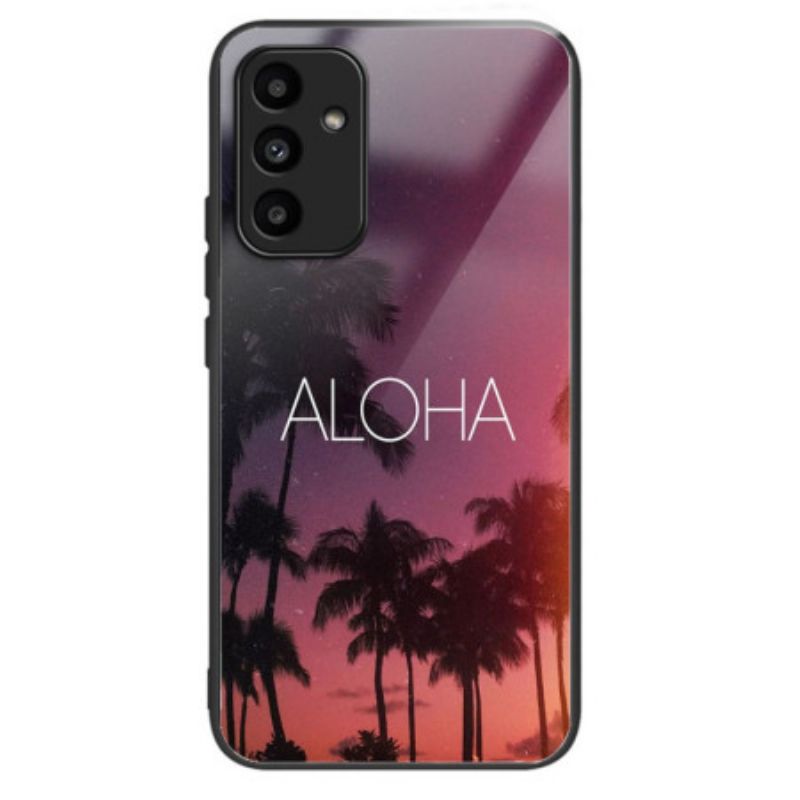 Cover Samsung Galaxy A15 Telefon Etui Aloha Hærdet Glas