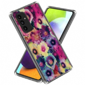 Cover Til Samsung Galaxy A15 Farverige Blomster