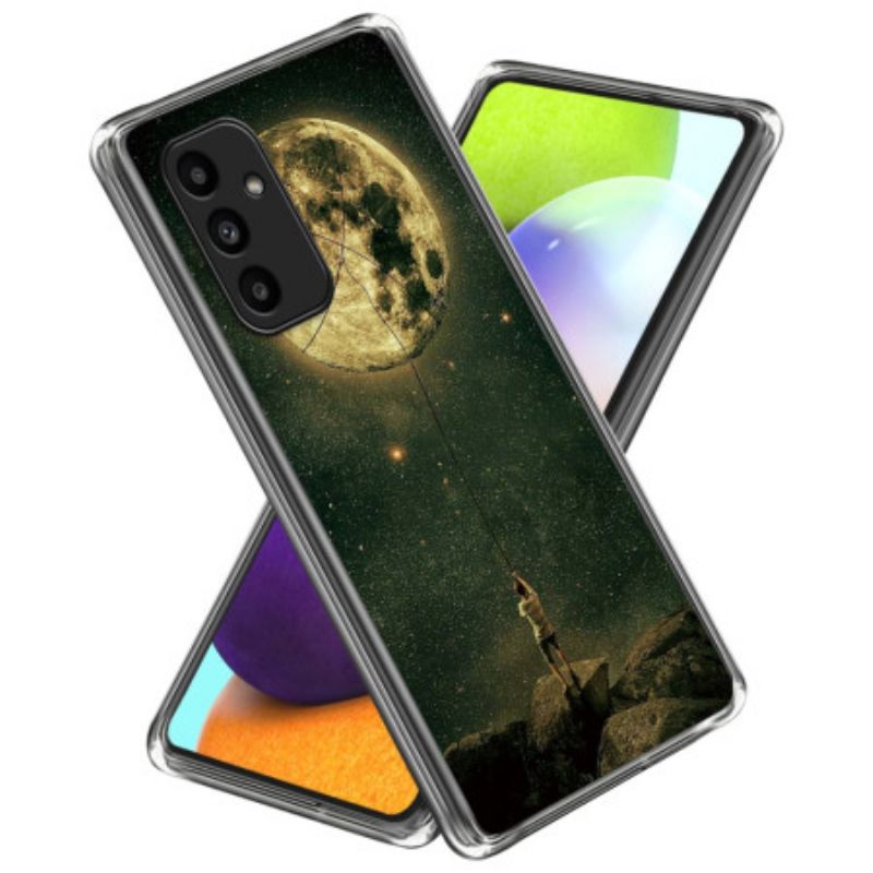 Cover Til Samsung Galaxy A15 Mennesket I Månen