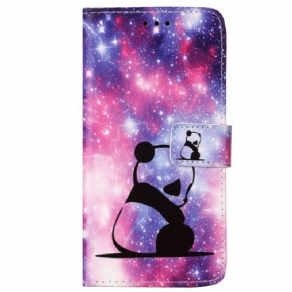 Flip Cover Samsung Galaxy A15 Baby Panda Med Rem