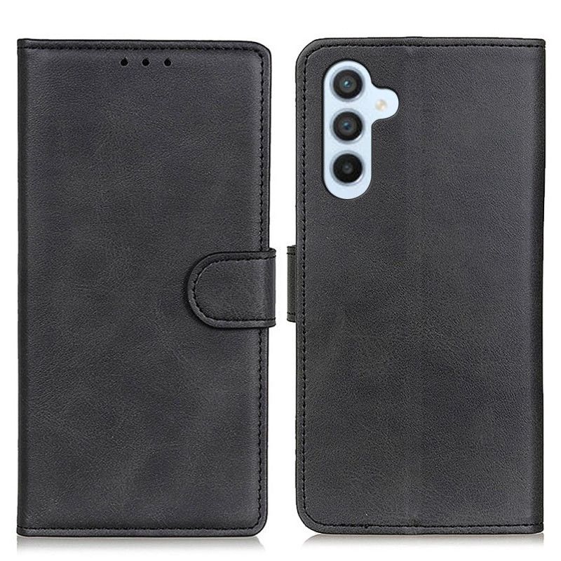 Flip Cover Til Samsung Galaxy A15 Mat Kunstlæder