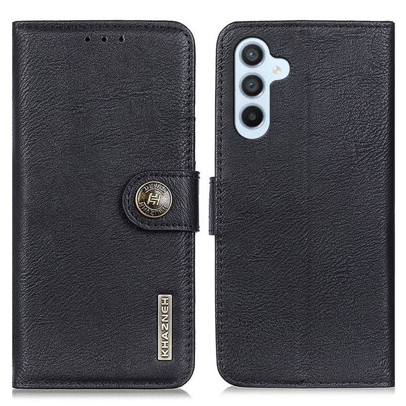 Læder Cover Samsung Galaxy A15 Khazneh