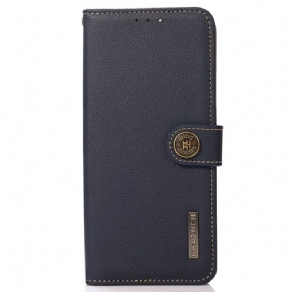 Læder Cover Samsung Galaxy A15 Telefon Etui Khazneh Rfid Blocking Wallet