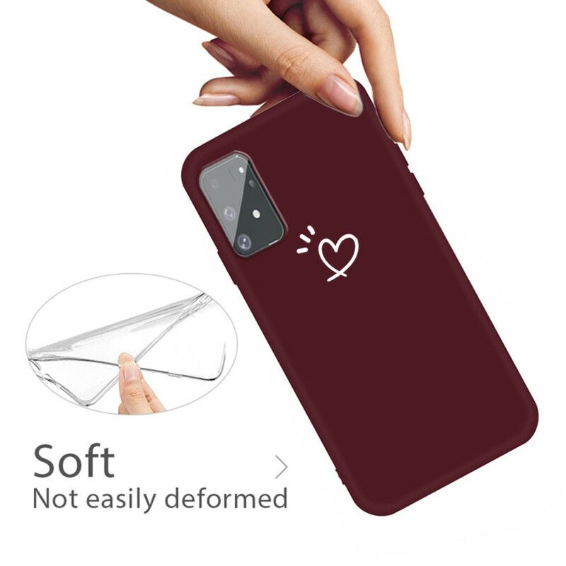 Cover Samsung Galaxy S10 Lite Beating Heart Silikone