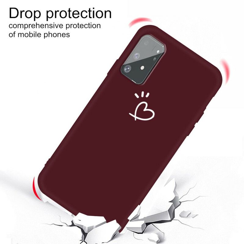 Cover Samsung Galaxy S10 Lite Beating Heart Silikone