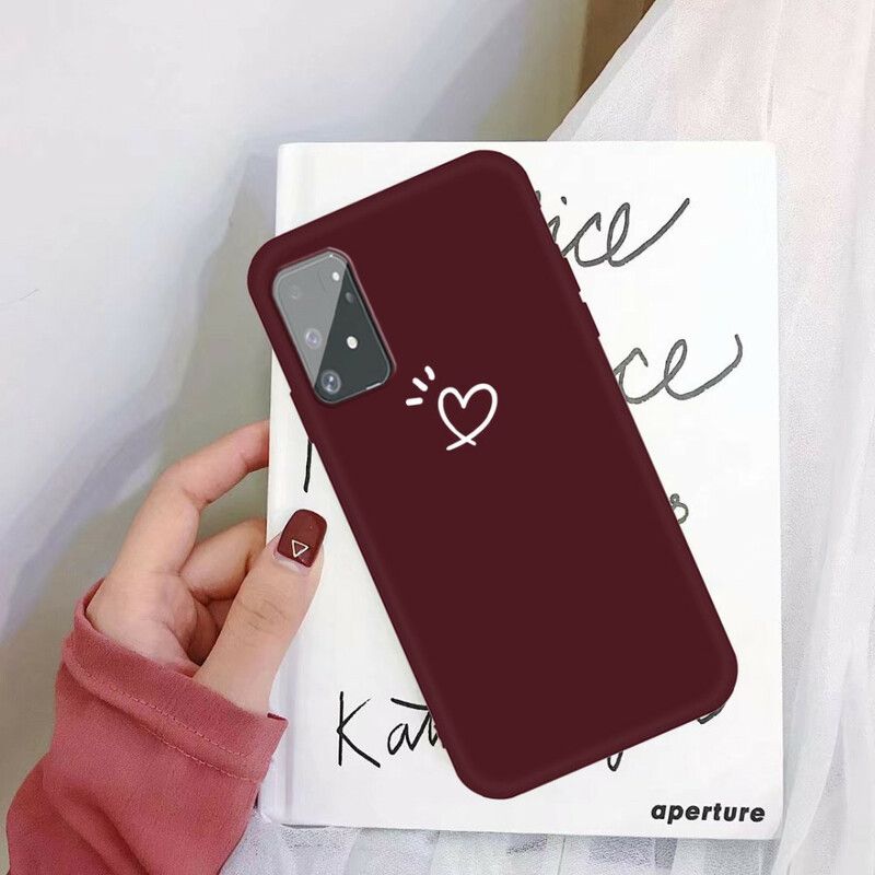 Cover Samsung Galaxy S10 Lite Beating Heart Silikone