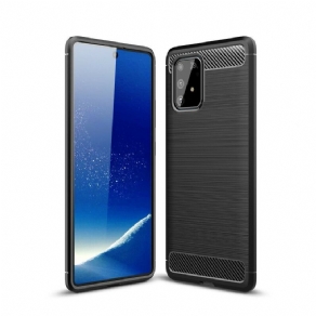 Cover Samsung Galaxy S10 Lite Børstet Kulfiber