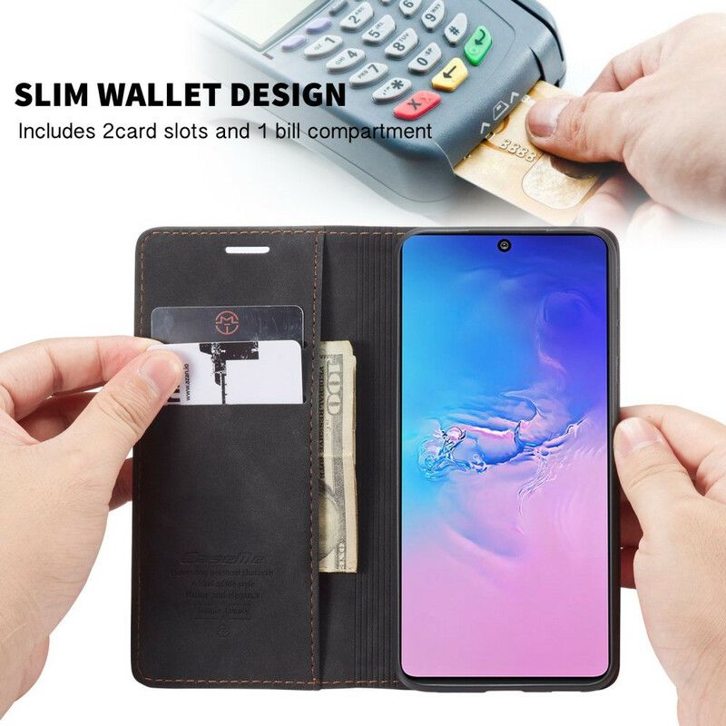 Cover Samsung Galaxy S10 Lite Flip Cover Caseme Kunstlæder