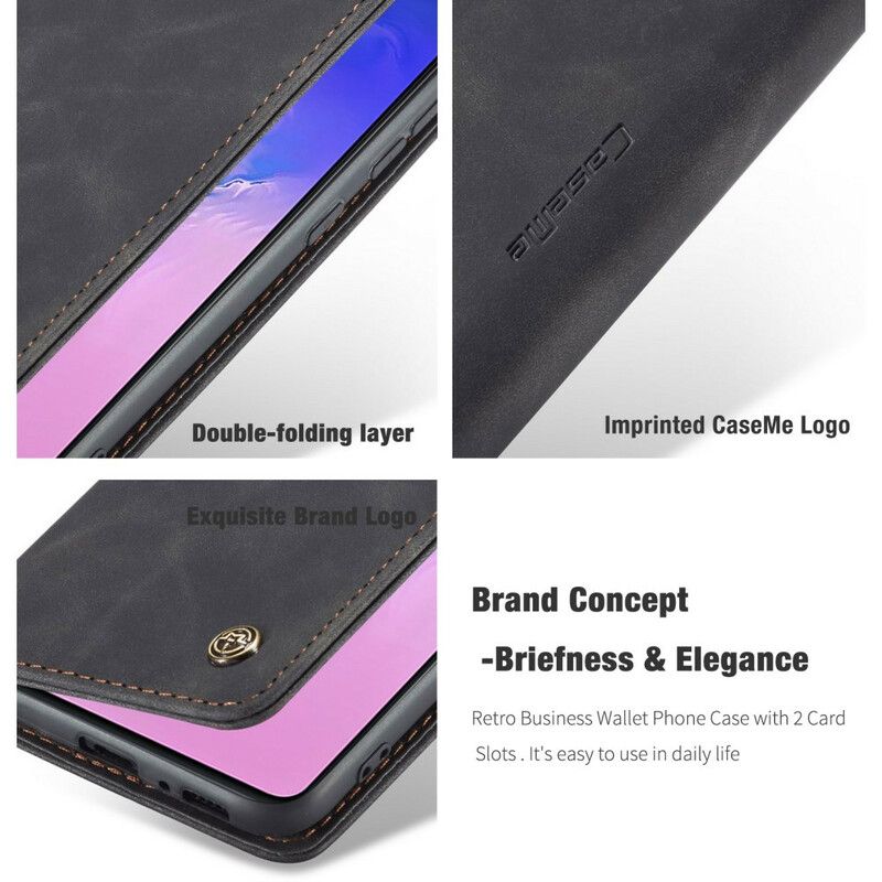 Cover Samsung Galaxy S10 Lite Flip Cover Caseme Kunstlæder