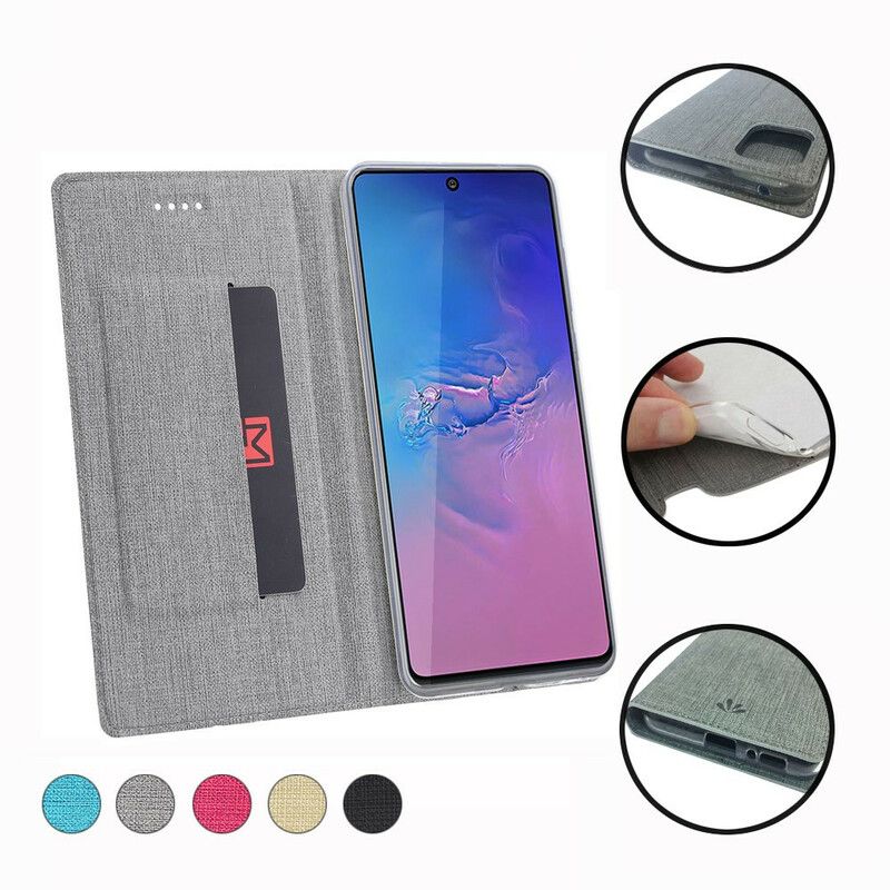 Cover Samsung Galaxy S10 Lite Flip Cover Vili Dmx Tekstureret