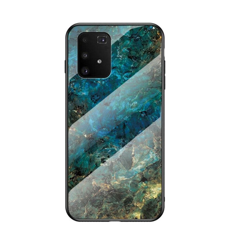 Cover Samsung Galaxy S10 Lite Premium Farver Hærdet Glas