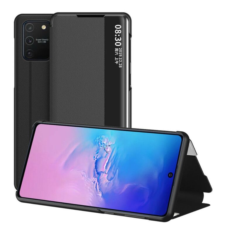 Cover Samsung Galaxy S10 Lite Tekstureret Kunstlæder