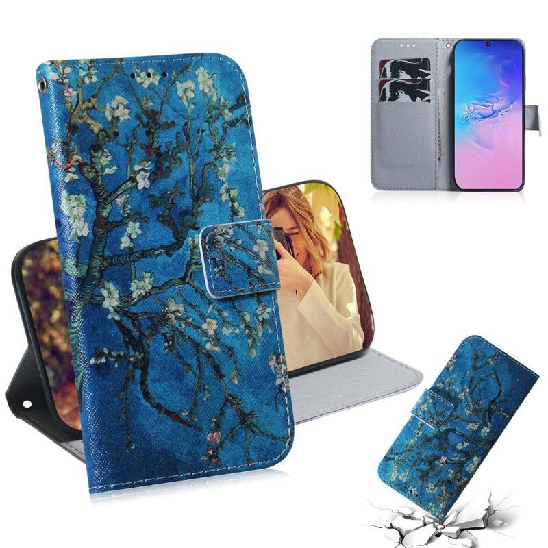 Flip Cover Samsung Galaxy S10 Lite Blomstrende Trægren