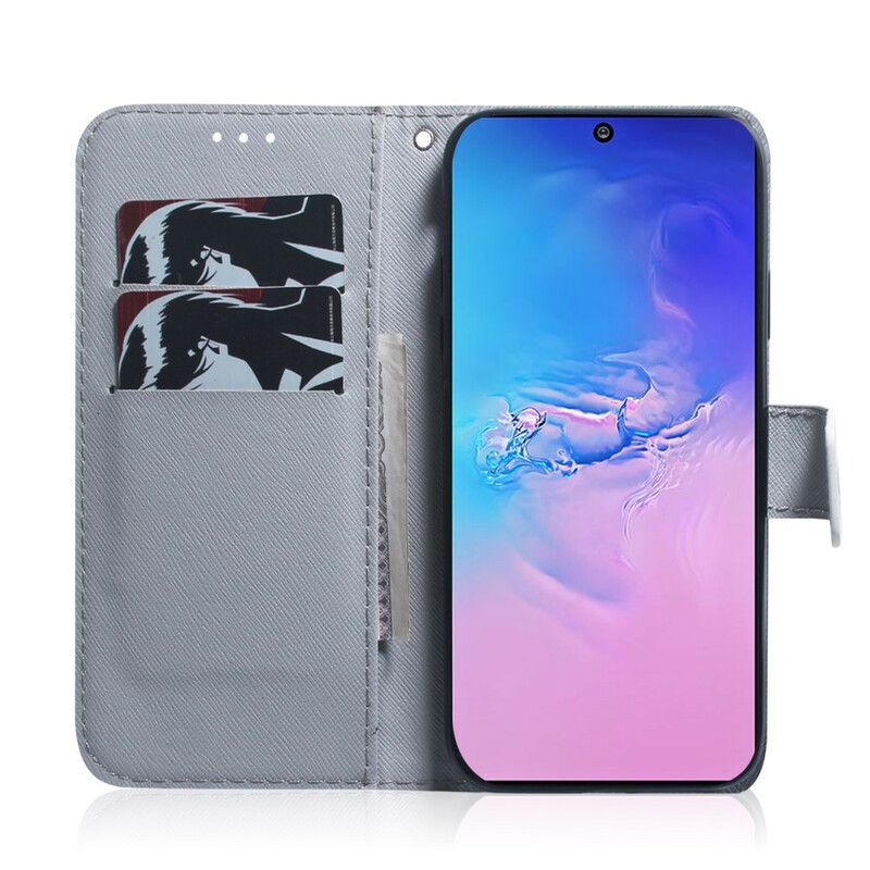 Flip Cover Samsung Galaxy S10 Lite Blomstrende Trægren