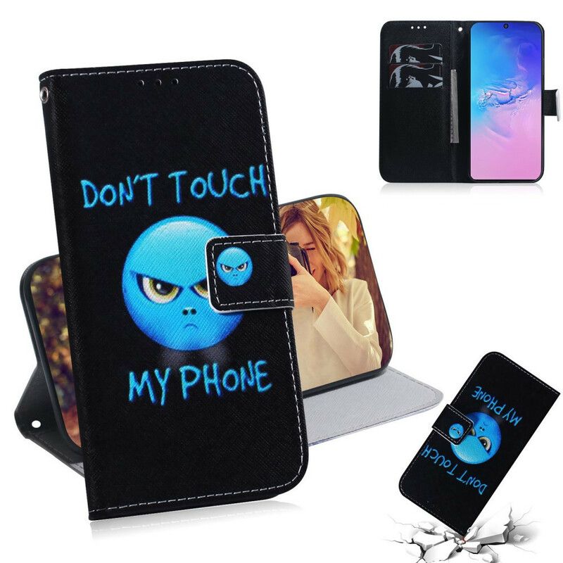 Flip Cover Samsung Galaxy S10 Lite Emoji-telefon