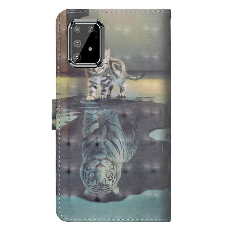 Flip Cover Samsung Galaxy S10 Lite Ernest The Tiger