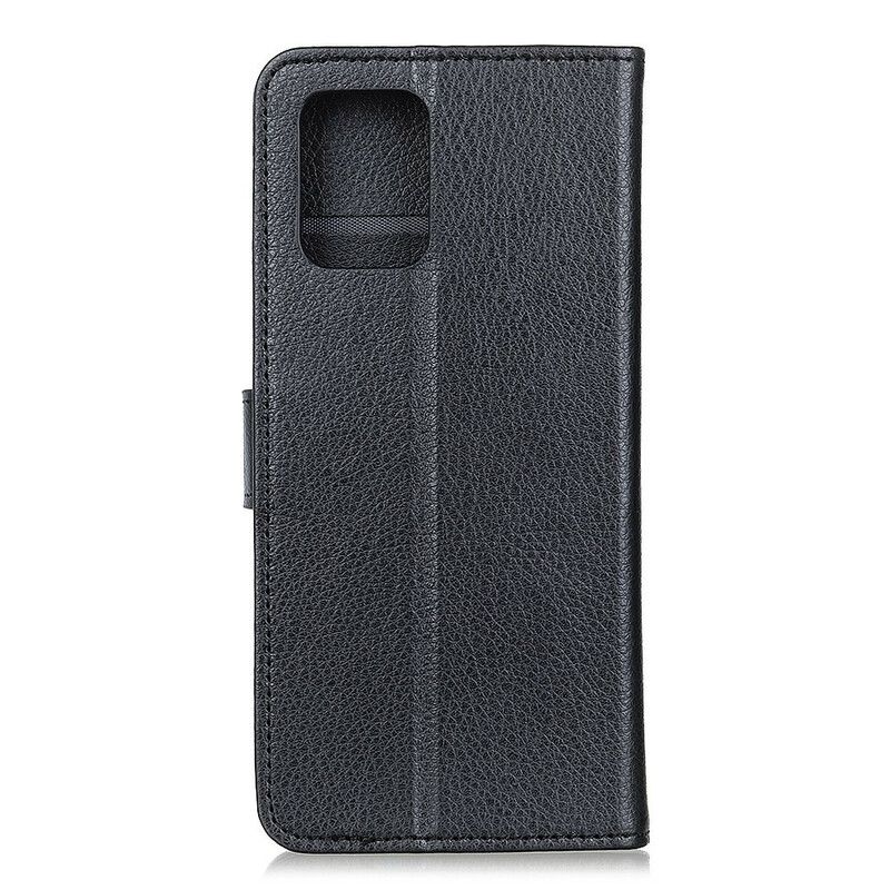 Flip Cover Samsung Galaxy S10 Lite Faux Læder Litchi