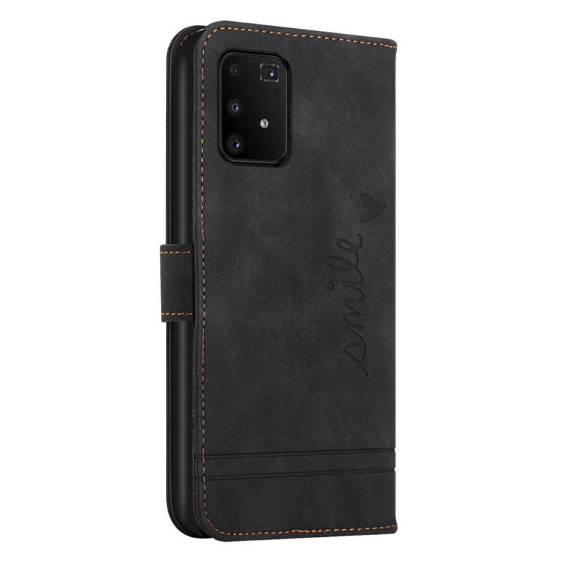 Flip Cover Samsung Galaxy S10 Lite Smil Med Snor