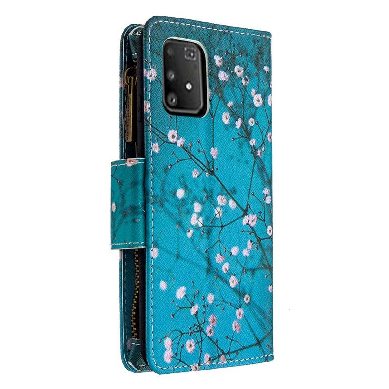 Læder Cover Samsung Galaxy S10 Lite Lomme Med Lynlåstræ