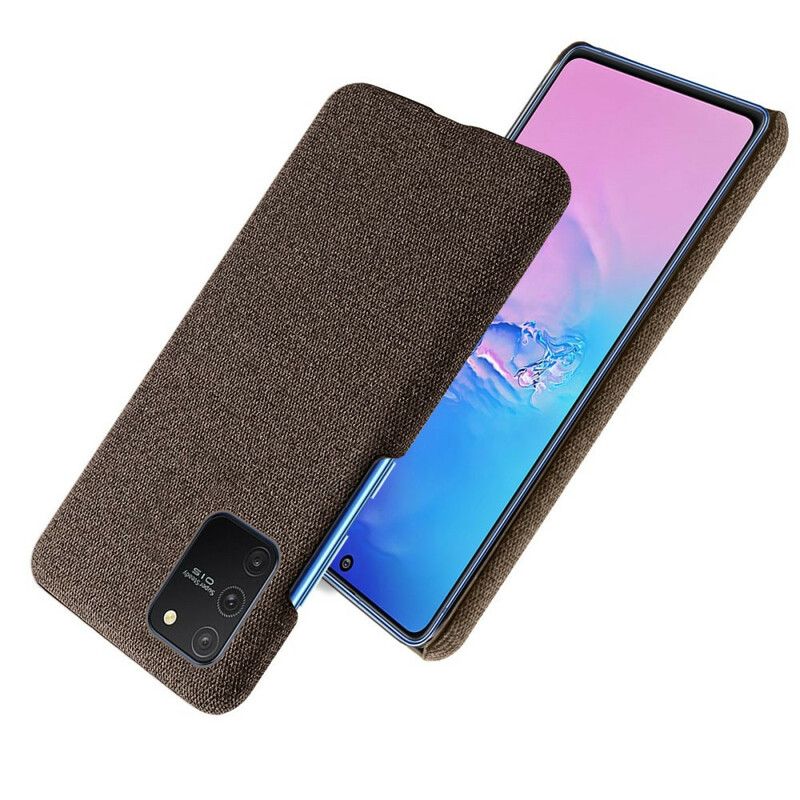 Mobilcover Samsung Galaxy S10 Lite Ksq Cloth Texture