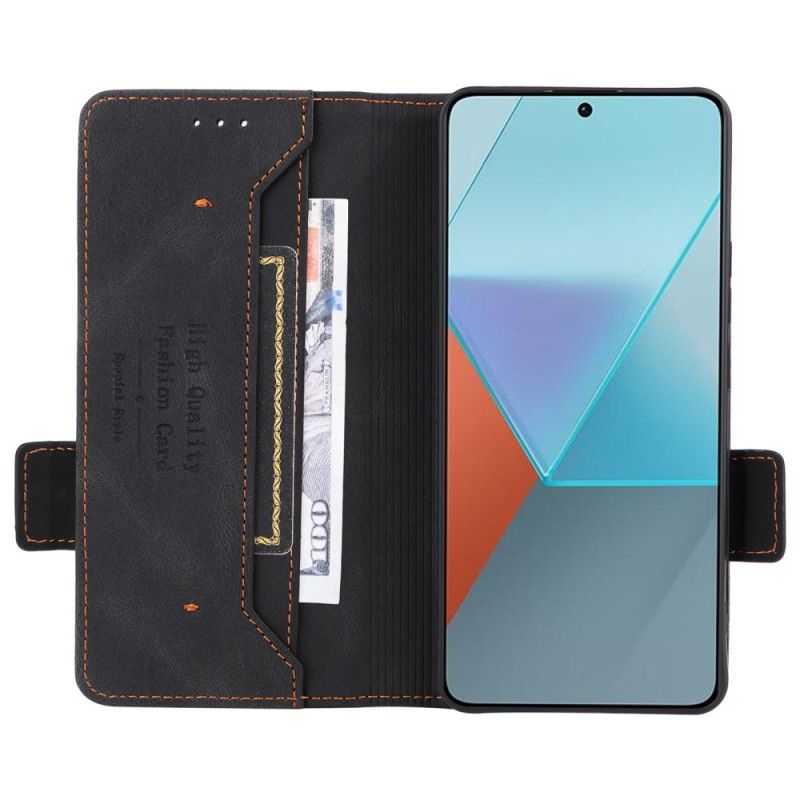 Flip Cover Til Poco X6 5g Retro Design