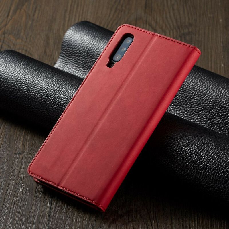 Cover Samsung Galaxy A70 Flip Cover Lædereffekt Forwenw