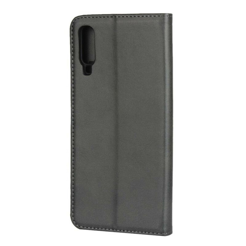 Cover Samsung Galaxy A70 Flip Cover Nøgternt Læderstil