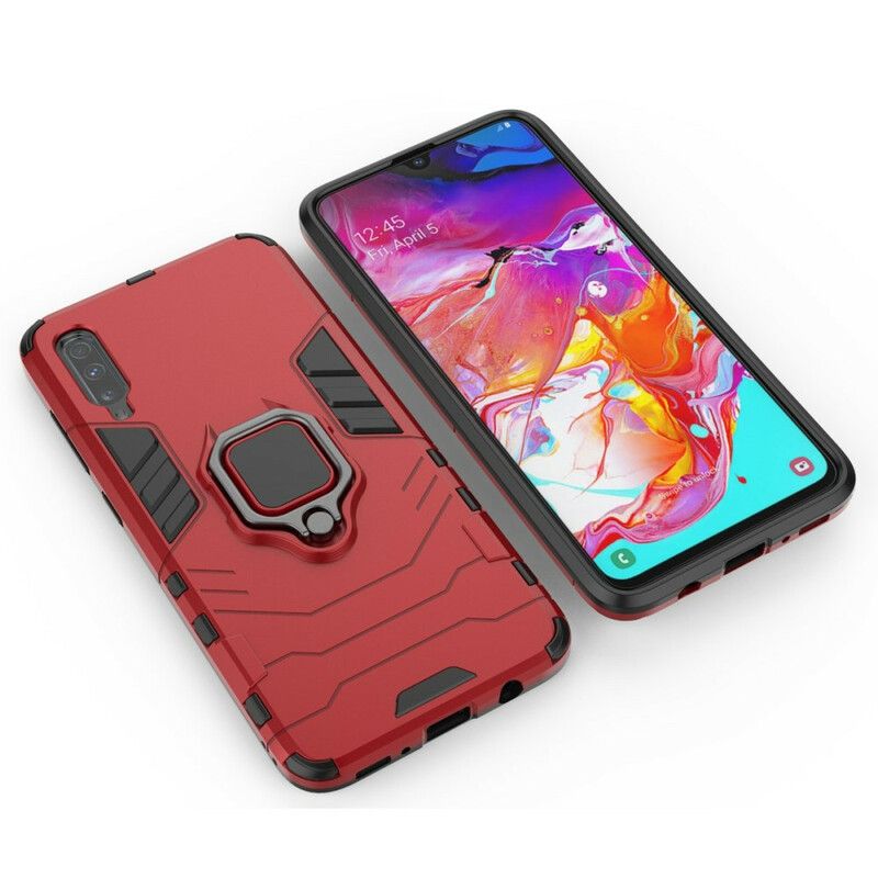 Cover Samsung Galaxy A70 Modstandsdygtig Ring