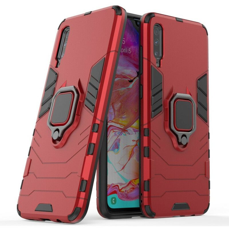 Cover Samsung Galaxy A70 Modstandsdygtig Ring