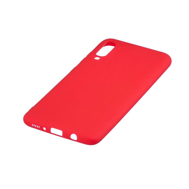 Cover Samsung Galaxy A70 Silicone Fleksible Slikfarver