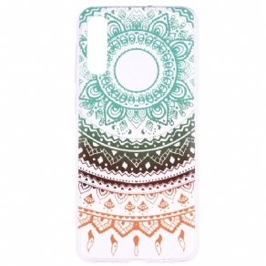 Cover Samsung Galaxy A70 Vintagefarvet Mandala Sømløs