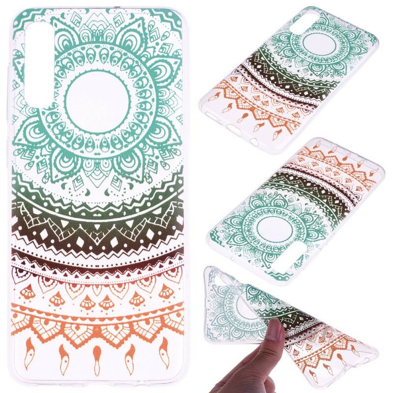 Cover Samsung Galaxy A70 Vintagefarvet Mandala Sømløs