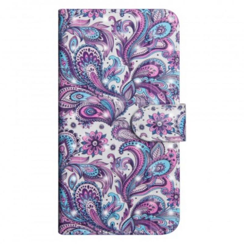 Flip Cover Samsung Galaxy A70 Blomstermønstre