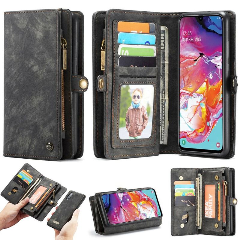 Flip Cover Samsung Galaxy A70 Caseme Aftagelig