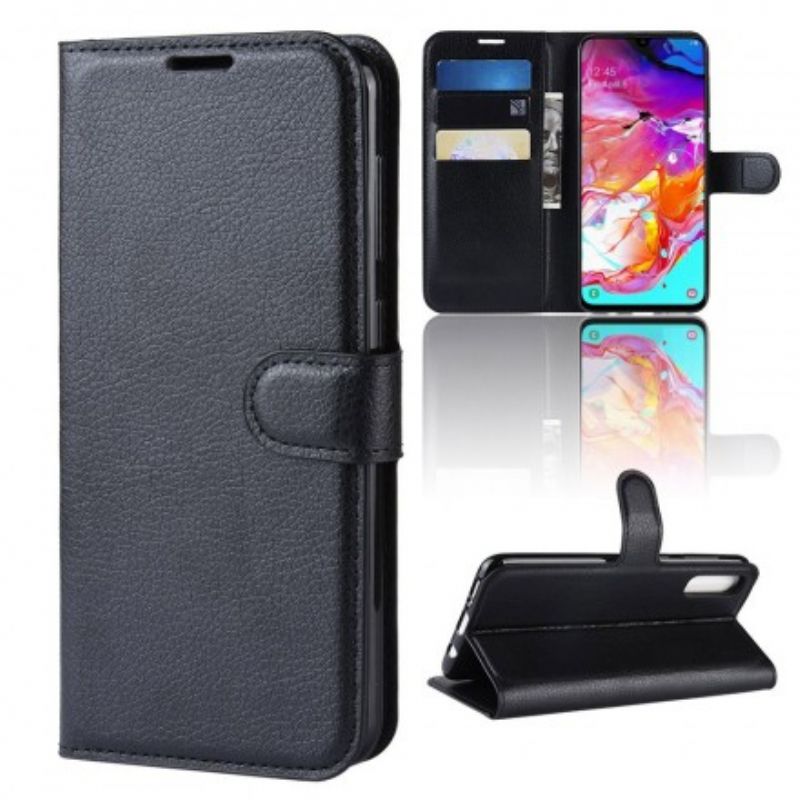 Flip Cover Samsung Galaxy A70 Klassisk