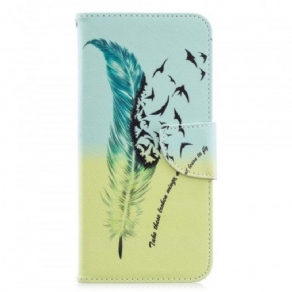 Flip Cover Samsung Galaxy A70 Lær At Flyve