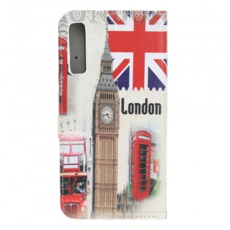 Flip Cover Samsung Galaxy A70 London Life