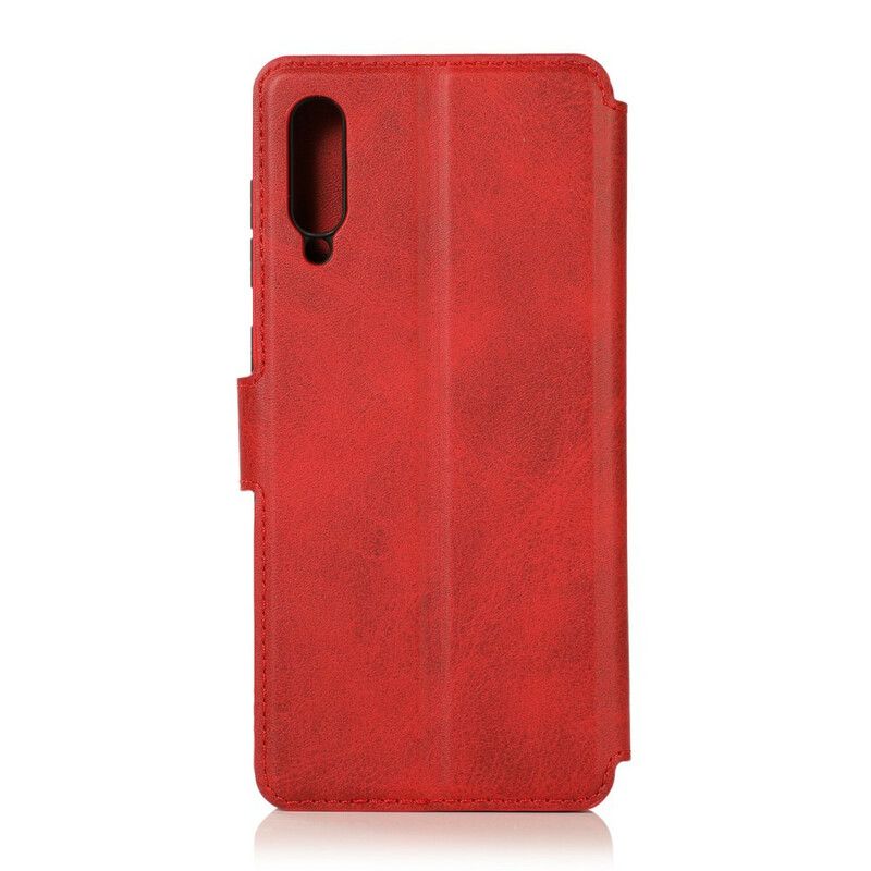 Flip Cover Samsung Galaxy A70 Luksus Lædereffekt