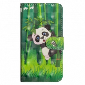 Flip Cover Samsung Galaxy A70 Panda Og Bambus