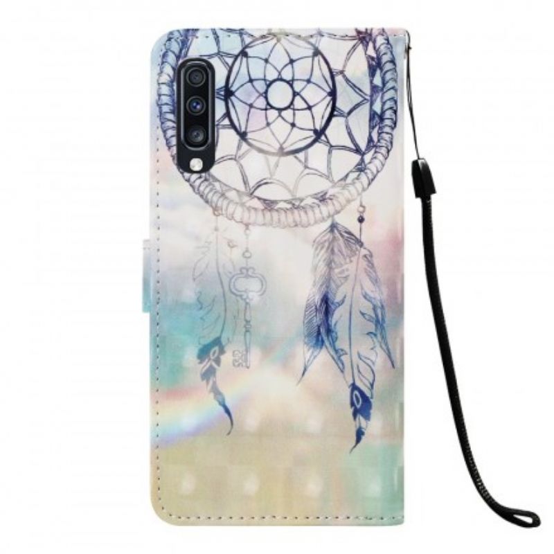 Flip Cover Samsung Galaxy A70 Pastel Drømmefanger