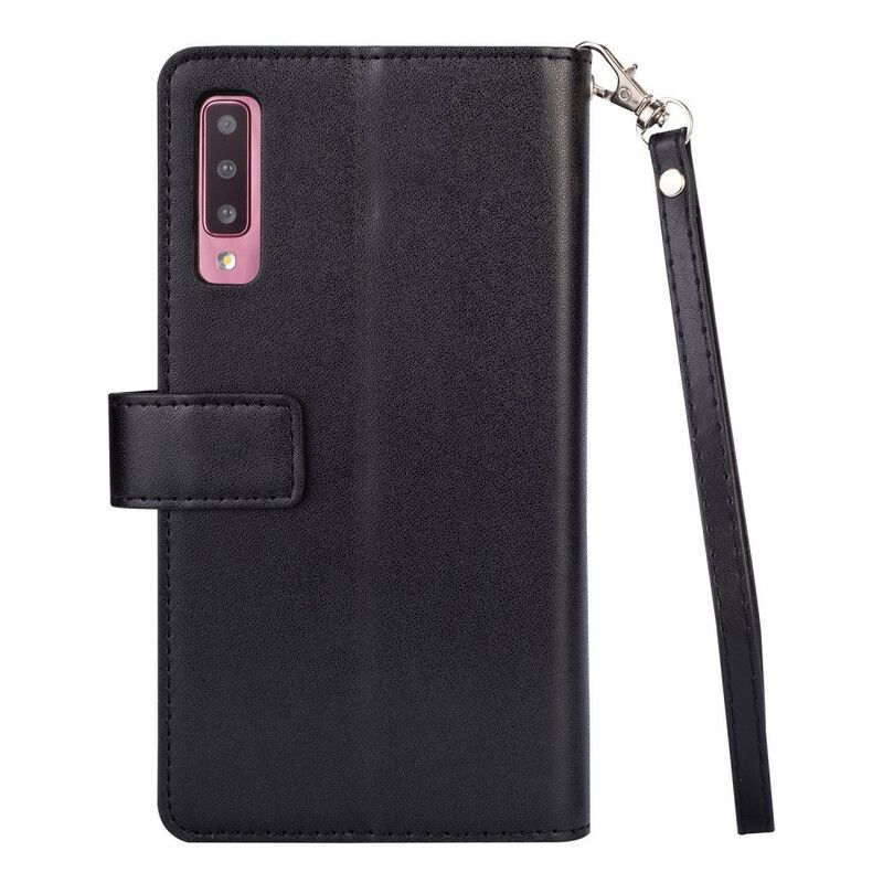 Flip Cover Samsung Galaxy A70 Pung Med Snor