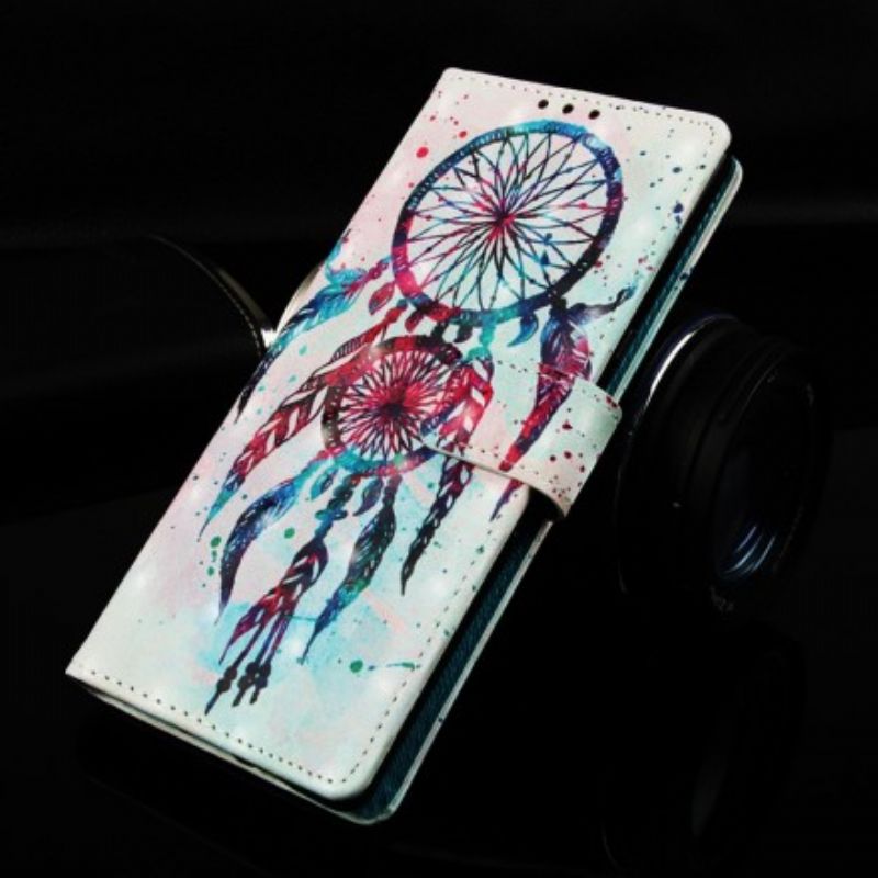 Flip Cover Samsung Galaxy A70 Rød Drømmefanger